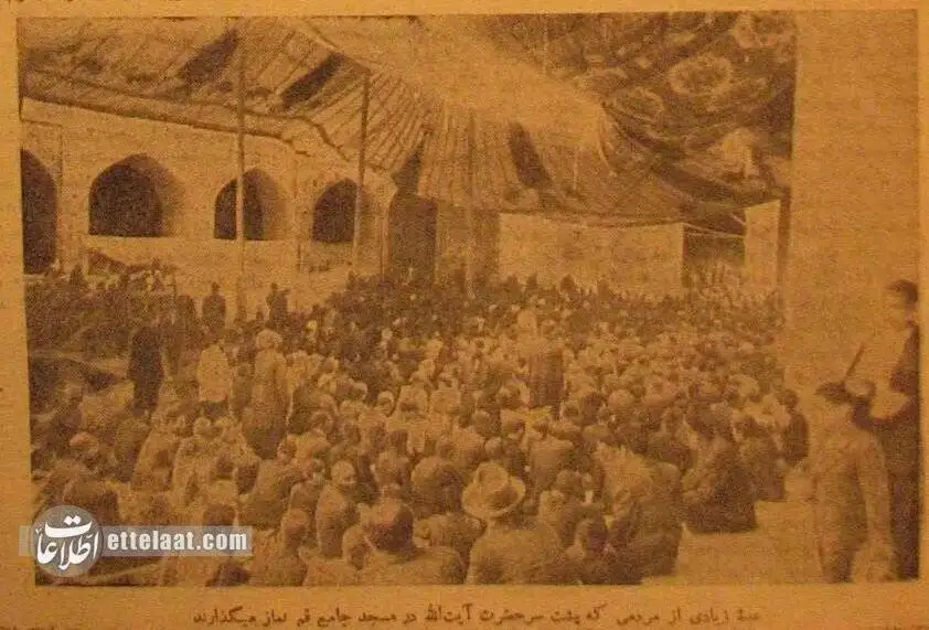 تصاویر؛ سفر در زمان، عکس های منتشرنشده از یک روز زندگی آیت الله بروجردی در قم