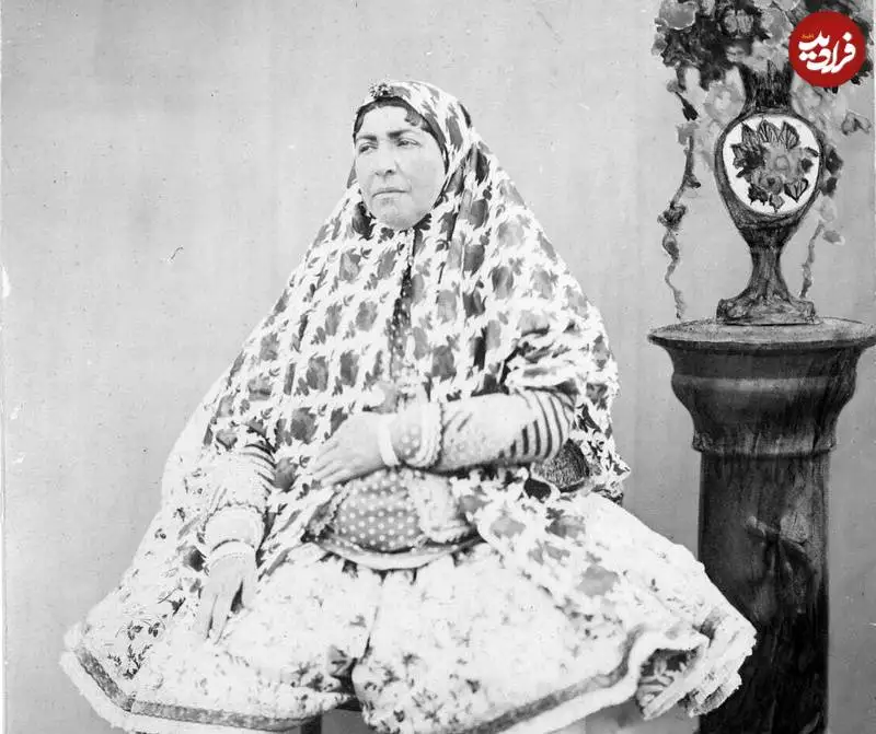 عکس؛ سفر به تاریخ؛ چهرۀ واقعی «تاج الدوله، زن ناصرالدین شاه» که در سریال جیران «رعنا آزادی ور» نقشش را بازی می کرد