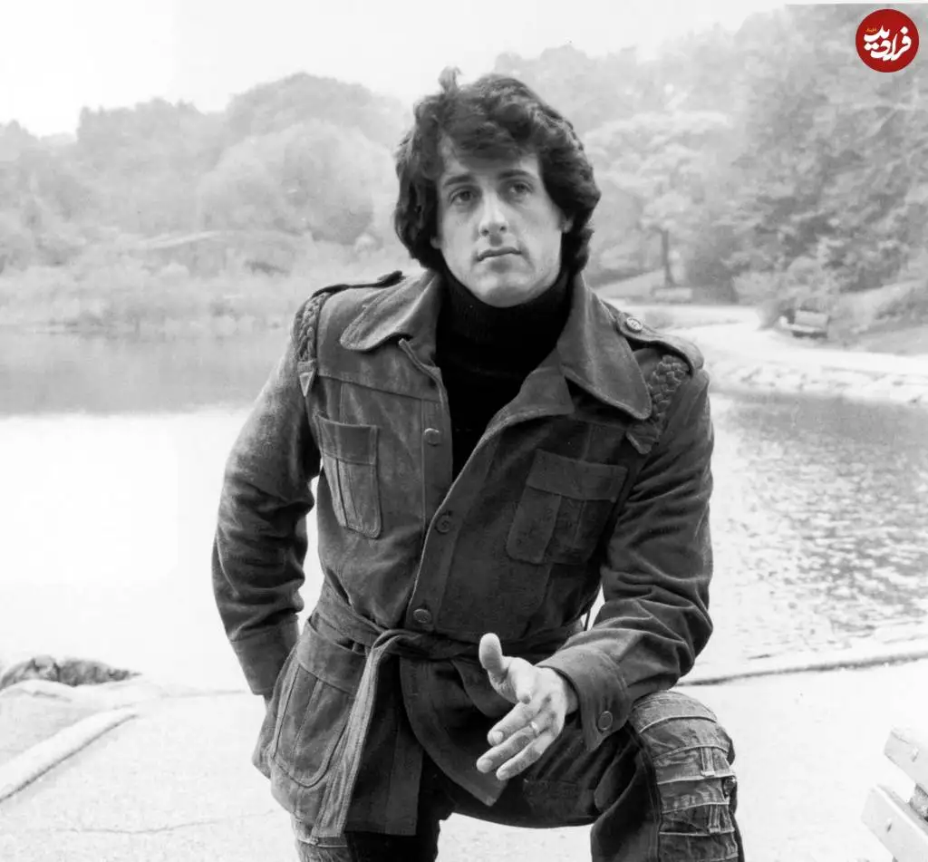 عکس؛ سفر در زمان؛ ژست ها و ظاهر «سیلوستر استالونه» در 30 سالگی؛ سال 1355