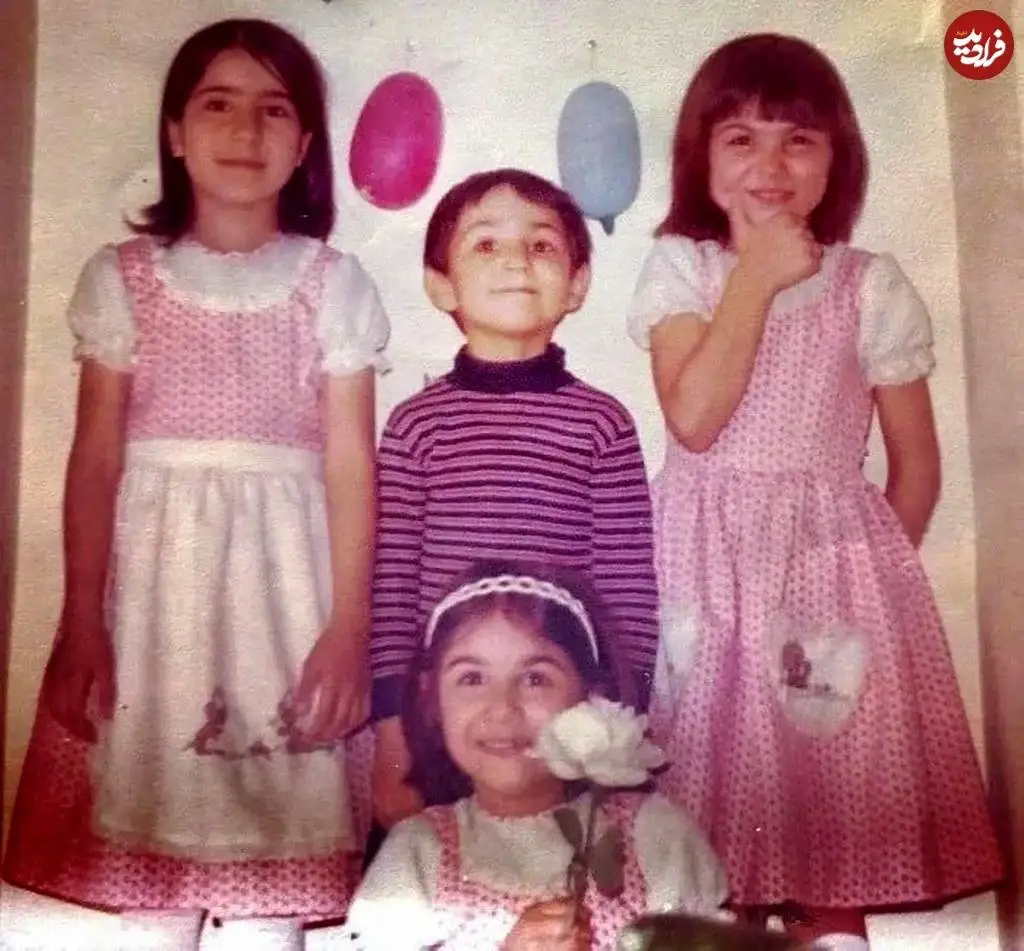عکس؛ سفر در زمان؛ «ستاره و لاله اسکندری در دوران کودکی»؛ اواخر دهه 50