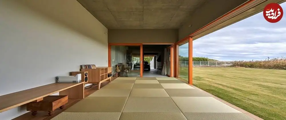 تصاویر؛ معماری متفاوت یک «ویلای بتنی» در سواحل ژاپن