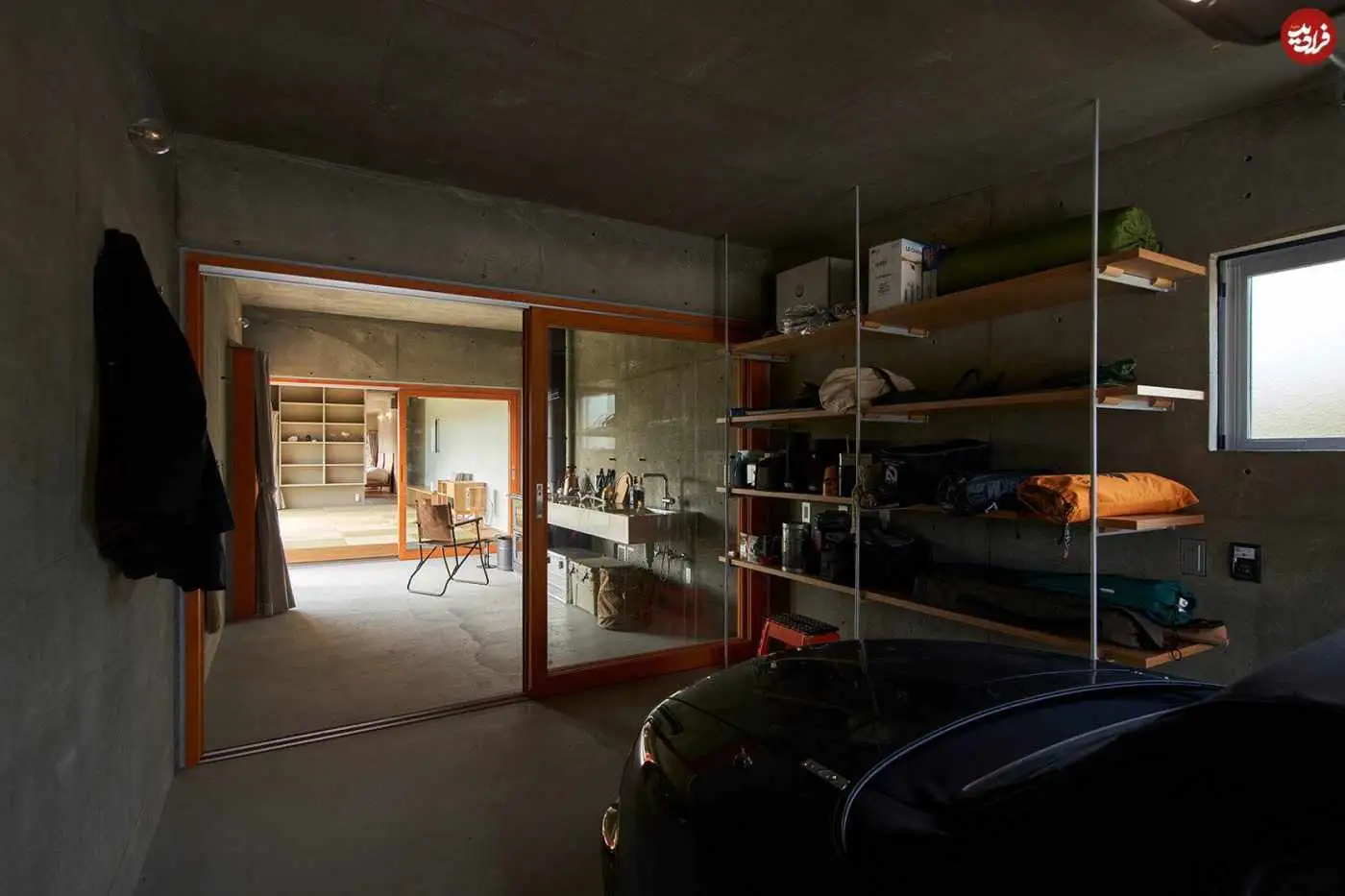 تصاویر؛ معماری متفاوت یک «ویلای بتنی» در سواحل ژاپن