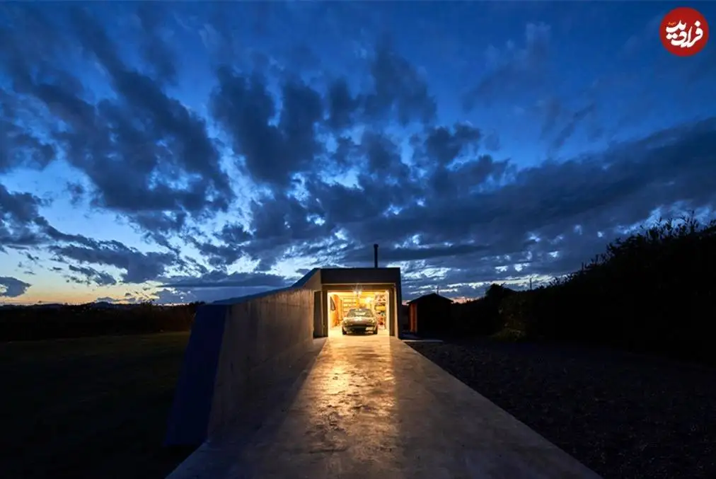 تصاویر؛ معماری متفاوت یک «ویلای بتنی» در سواحل ژاپن