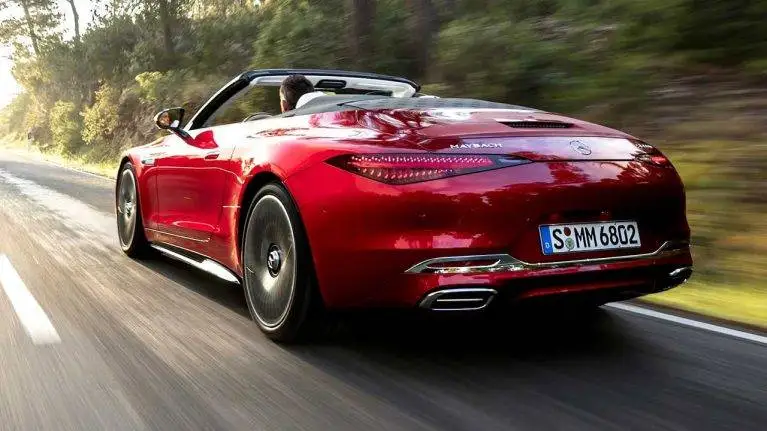 تصاویر؛ رانندگی با مرسدس میباخ sl680، فوق العاده لوکس، بی نهایت راحت!