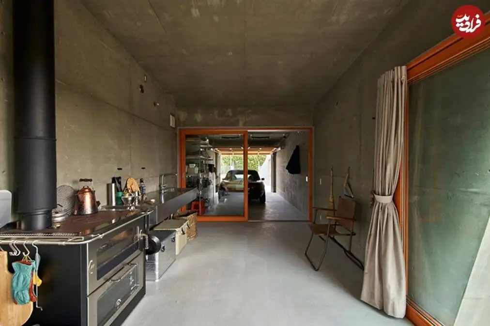 تصاویر؛ معماری متفاوت یک «ویلای بتنی» در سواحل ژاپن