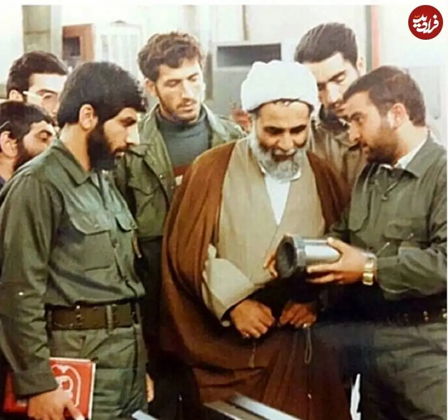 عکس؛ سفر در زمان؛ «ضرغامی در لباس سپاه و در کنار ناطق نوری»؛ دهه 60