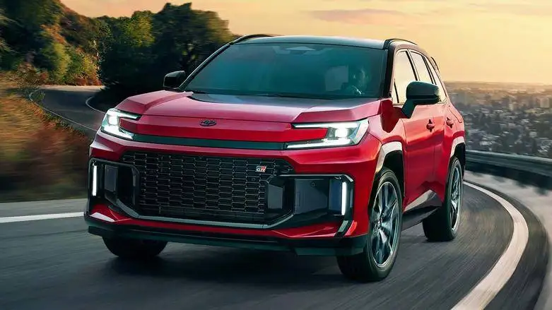 تصاویر؛ این تویوتا فقط در رنگ قرمز و سقف مشکی عرضه می شود