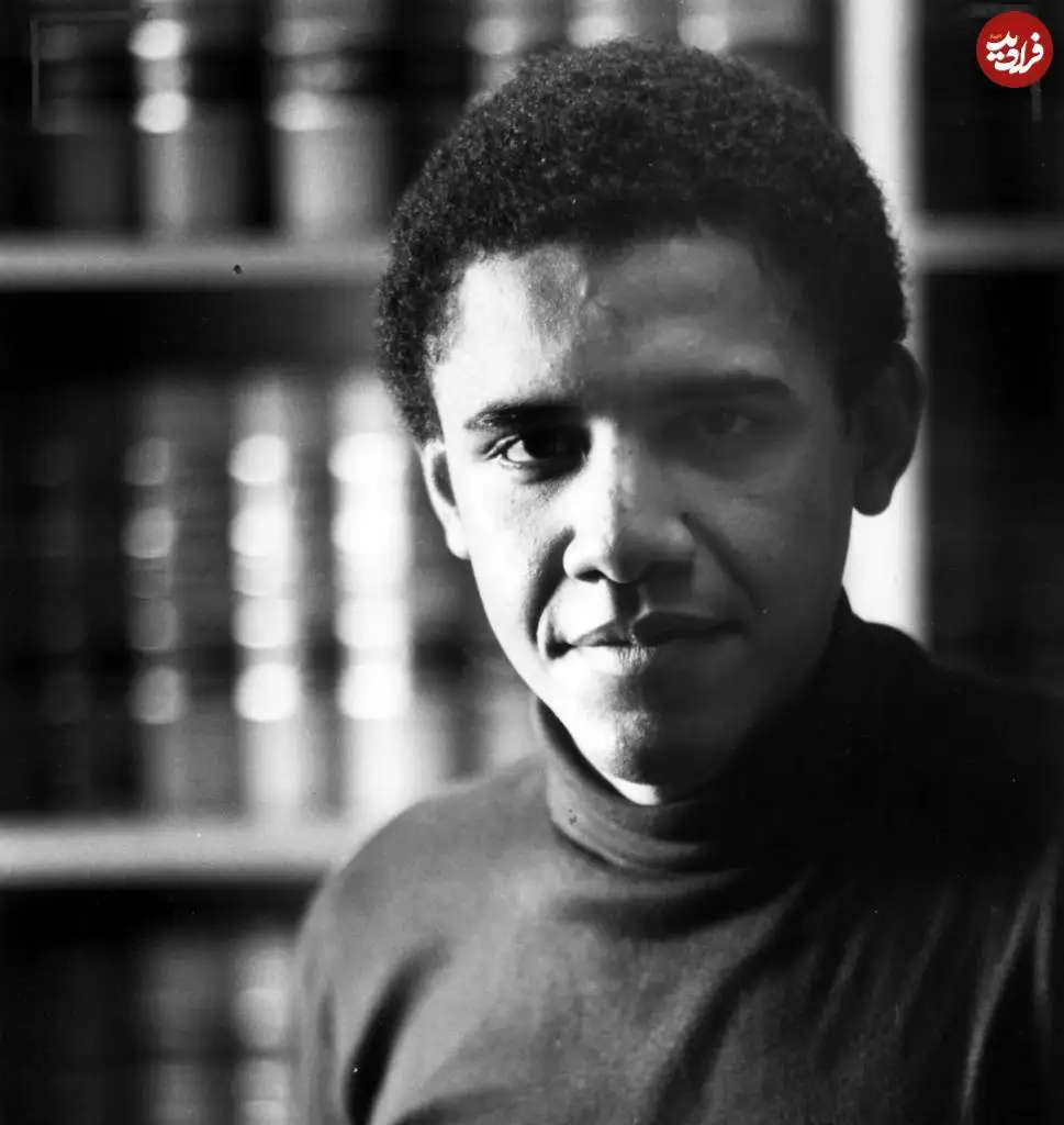 عکس؛ سفر در تاریخ؛ شکل و شمایل «باراک اوباما» در 29 سالگی؛ سال 1368