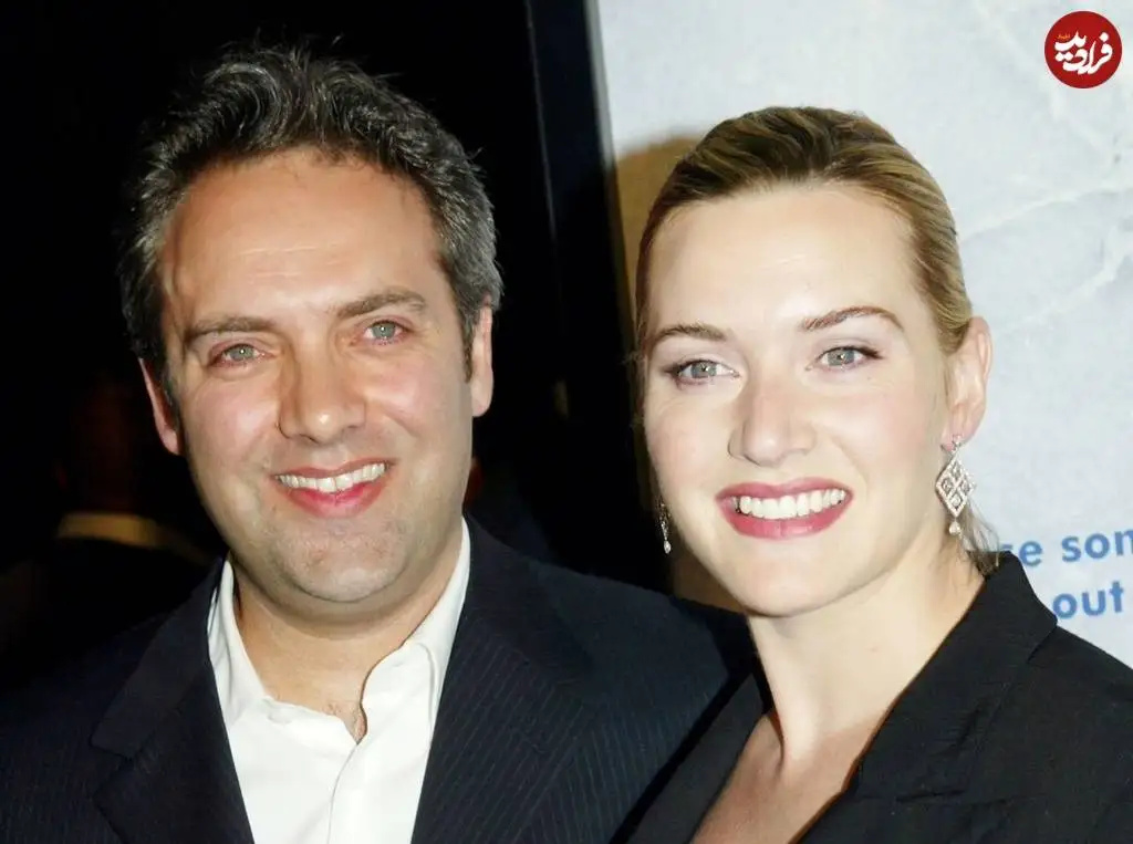 عکس؛ سفر در زمان؛ «رُز فیلم تایتانیک در کنار همسر دوم اش»؛ سال 1385