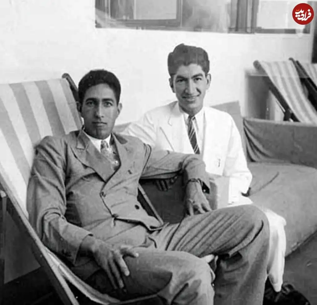 عکس؛ سفر در زمان؛ «علیرضا و غلامرضا، پسران رضاخان در ژوهانسبورگ»؛ اوایل دهه 20