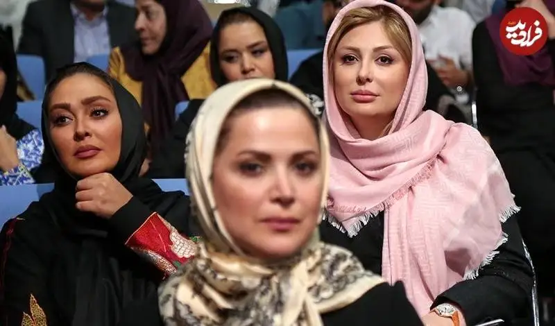عکس؛ سفر به تاریخ؛ «نیوشا ضیغمی» در مراسم افطاری حسن روحانی؛ سال 1396