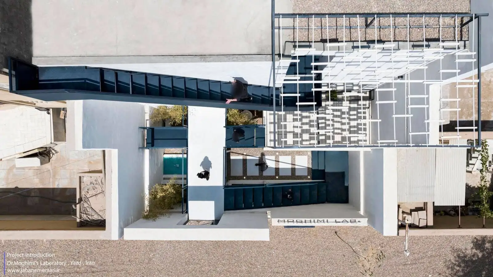 تصاویر؛ چگونه معماری یک آزمایشگاه در یزد معروف شد؟ 