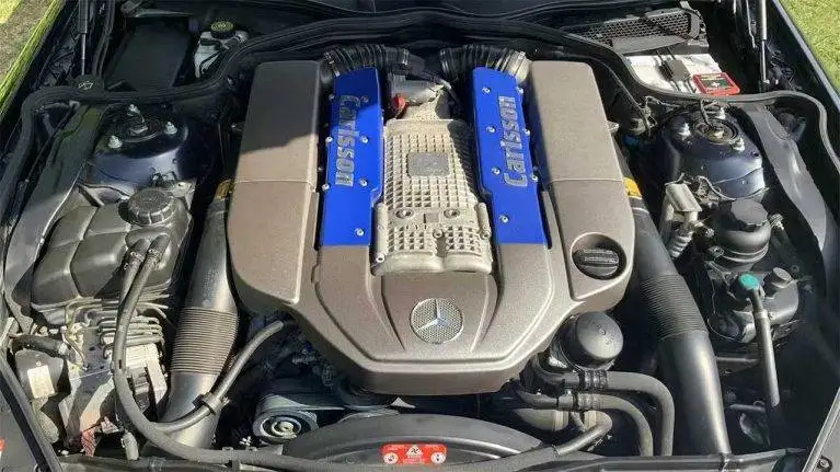 تصاویر؛ مرسدس sl55 amg کارلسون، رودستر کمیابی که تنها در سه دستگاه ساخته شد