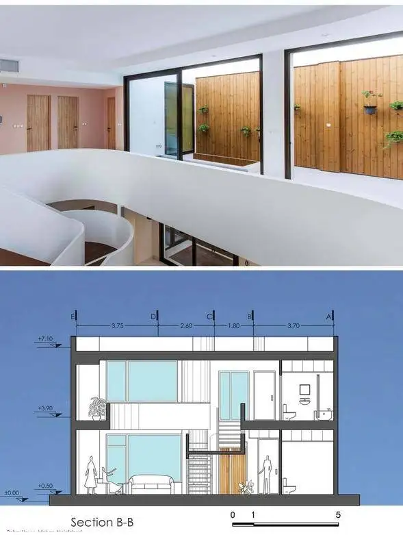 تصاویر؛ این خانه با معماری خود مانند نگین در نجف آباد می درخشد