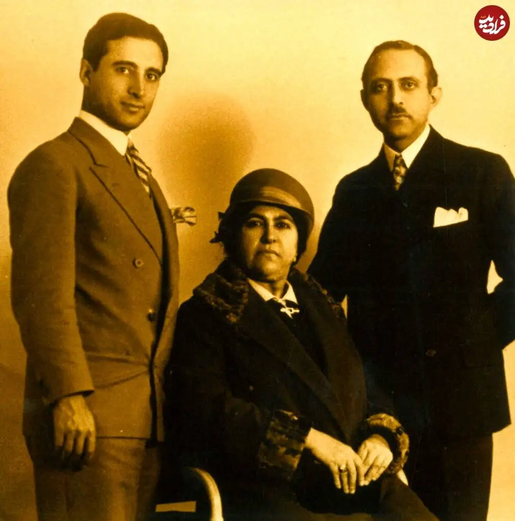 عکس؛ سفر در زمان؛ ظاهر متفاوت «دختر مظفرالدین شاه» در آلمان؛ دهه 1300