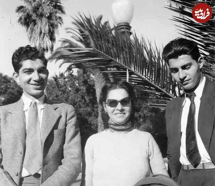 عکس؛ سفر در زمان؛ «دختر بزرگ رضاخان در کنار دو برادر ناتنی اش»؛ دهه 1310