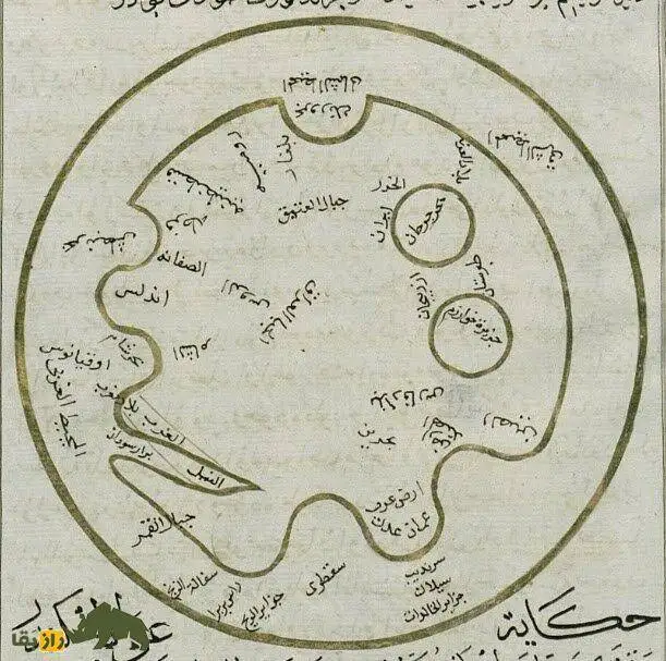 عکس؛ نقشه حمدالله مستوفی؛ چطور یک ایرانی در قرن هشتم قدیمی ترین نقشه جهان را اینقدر دقیق ترسیم کرد؟