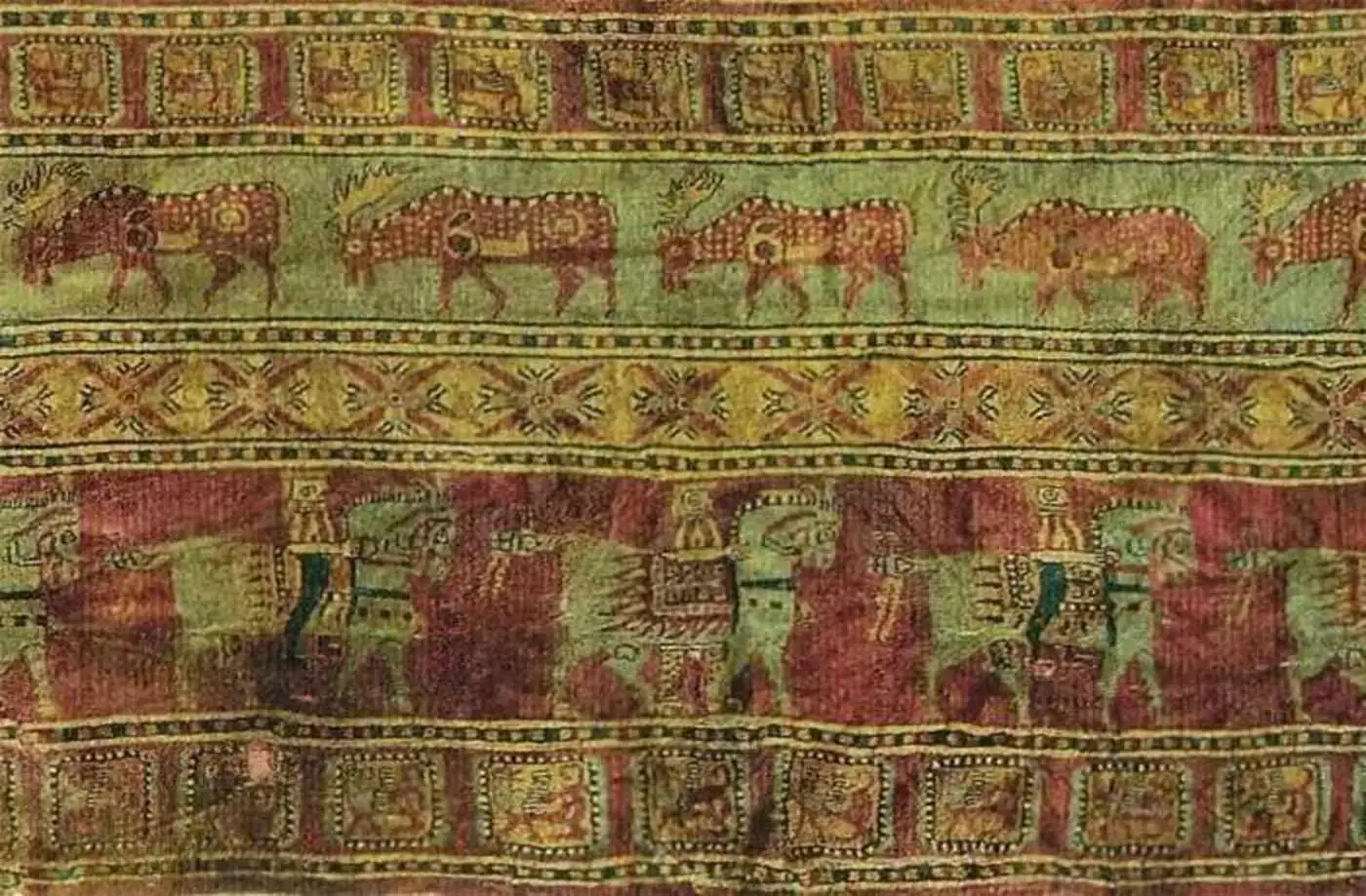 تصاویر؛ رازهای نهفته در فرش پازیریک؛ قدیمی ترین فرش جهان