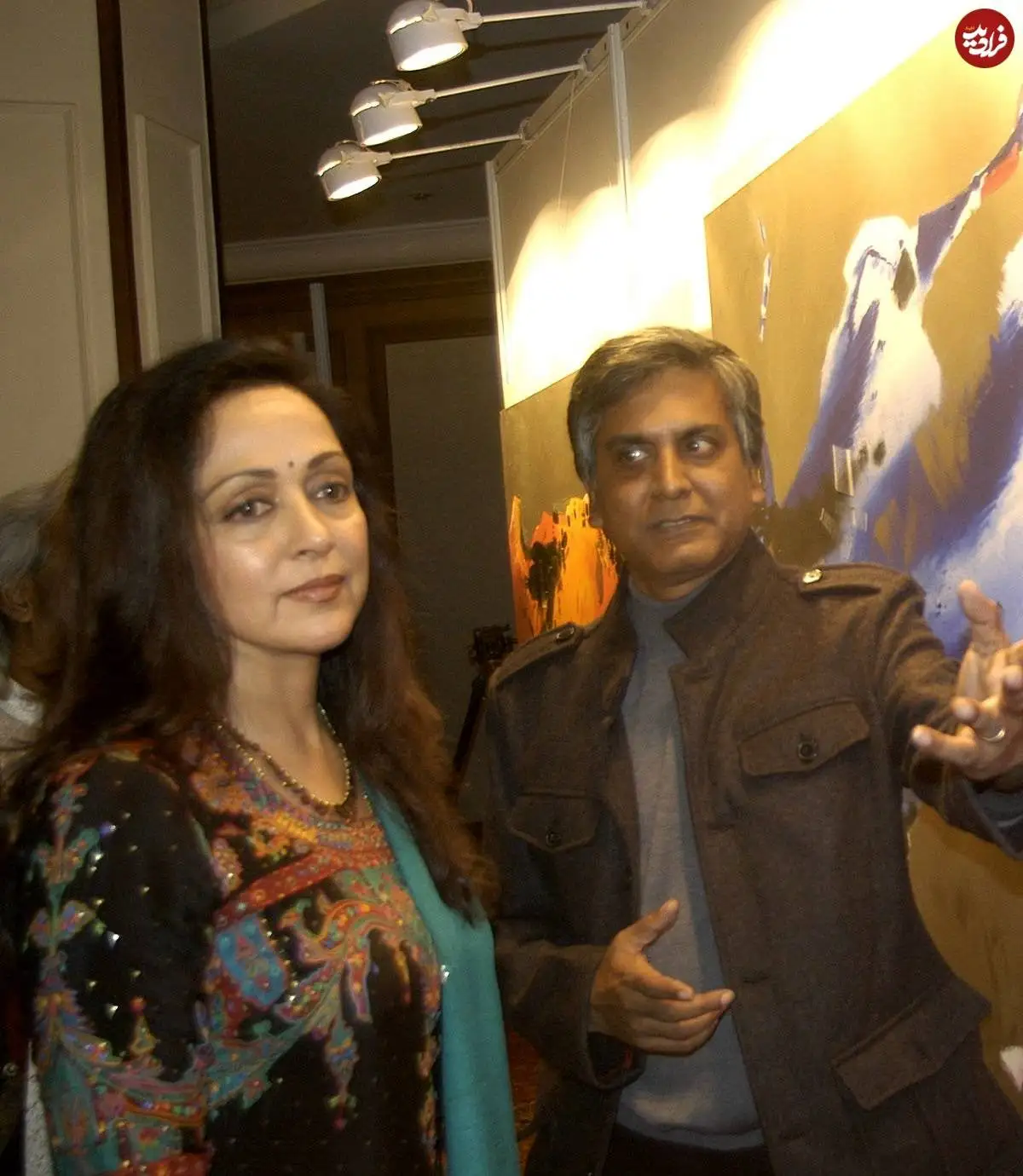 عکس؛ سفر در زمان؛ «بسنتیِ فیلم شعله» در 59 سالگی؛ سال 1386