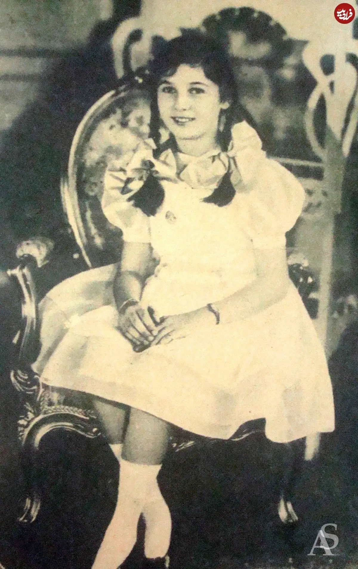 عکس؛ سفر در زمان؛ «فوزیه فواد، ملکه مصری ایران در نوجوانی»؛ اوایل دهه 1310