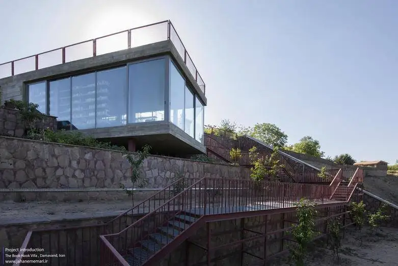 تصاویر؛ این ویلا در دماوند برای یک کتاب خوان طراحی شده است!
