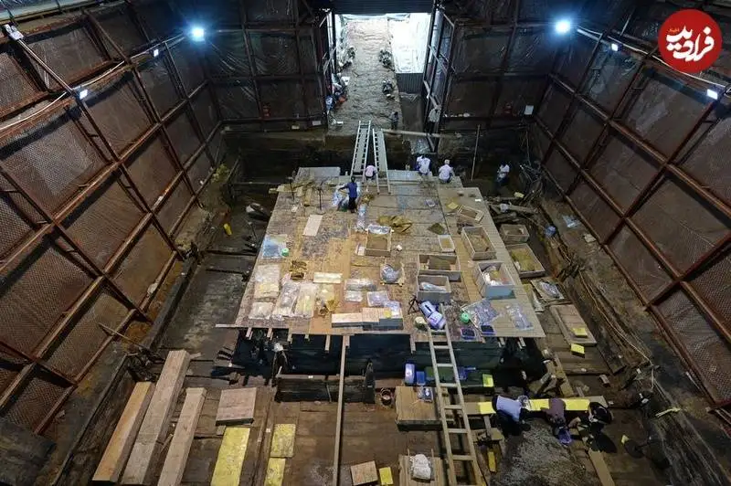 گنج «سُم های طلایی اسب» از مقبرۀ 2 هزارسالۀ «ارباب چینی» بیرون آمد