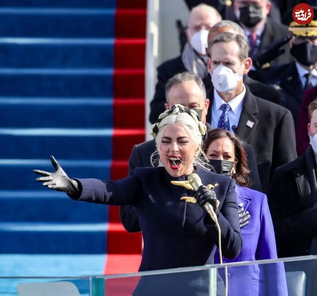 عکس؛ سفر در زمان؛ تیپ و چهره «لیدی گاگا» در 35 سالگی؛ سال 1399