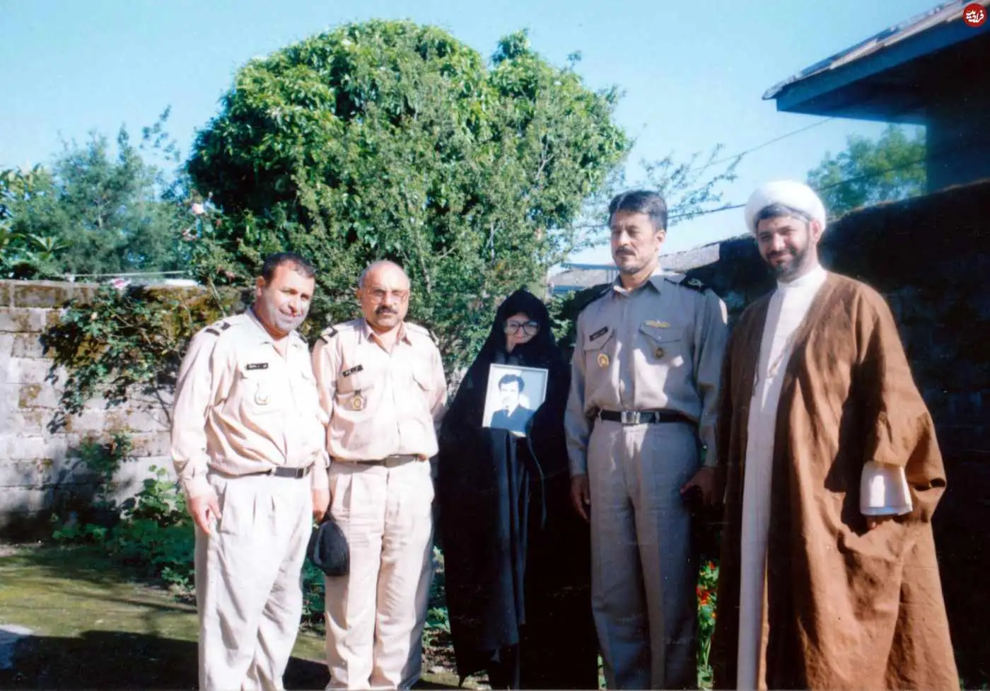 عکس؛ سفر در زمان؛ «حبیب الله سیاری در لباس ارتش و درجه سرتیپ دومی»؛ دهه 70