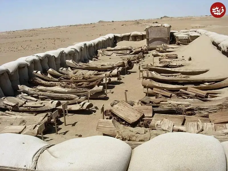 قایق های 4 هزار ساله ای که در یکی از خشک ترین بیابان های دنیا دفن شده بودند