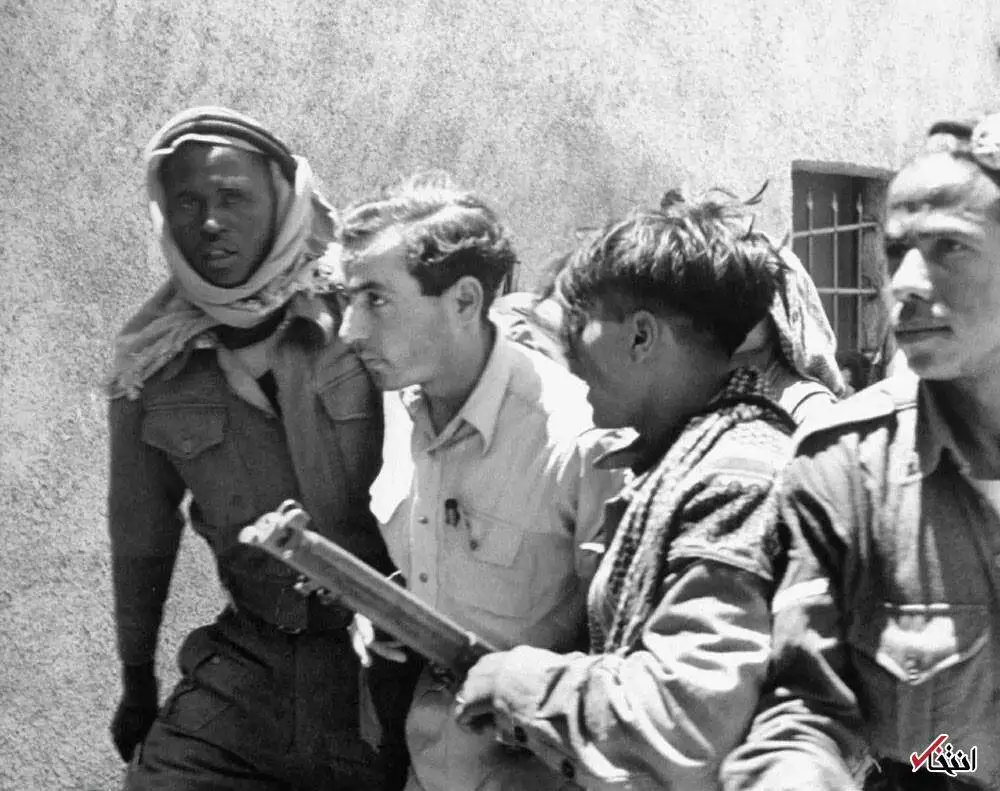 عکس؛ سفر در زمان؛ اسیر شدن صهیونیست ها به دست اعراب؛ سال 1327