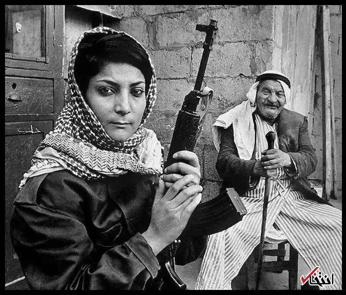 عکس؛ سفر در زمان؛ زنی که کابوس صهیونیست ها شد