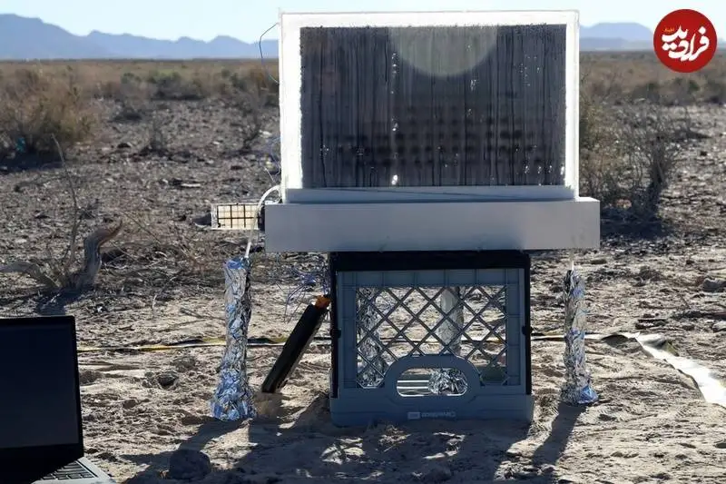 پنجره ای که می تواند از هوای خشک ترین بیابان های دنیا «آب» بگیرد