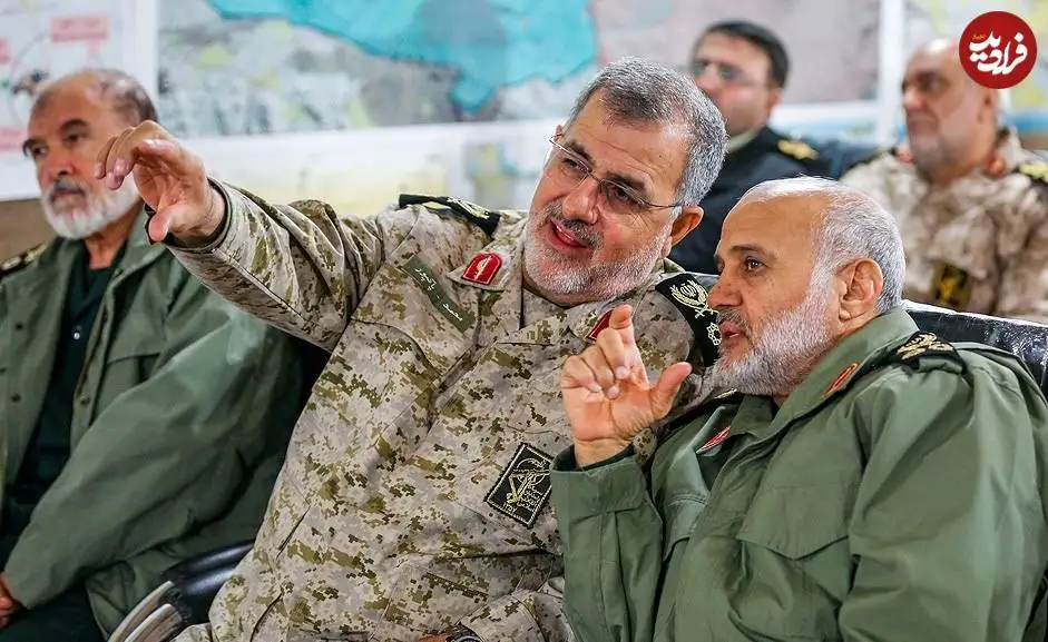 عکس؛ سفر در زمان؛ «پاکپور، فرمانده جدید سپاه در کنار سرلشکر رشید»؛ سال 95