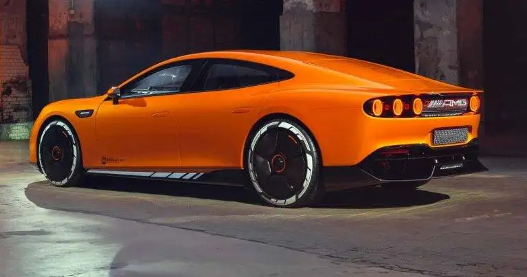 تصاویر؛ رونمایی از مرسدس amg gt xx؛ سوپر سدان برقی با زبان طراحی جدید