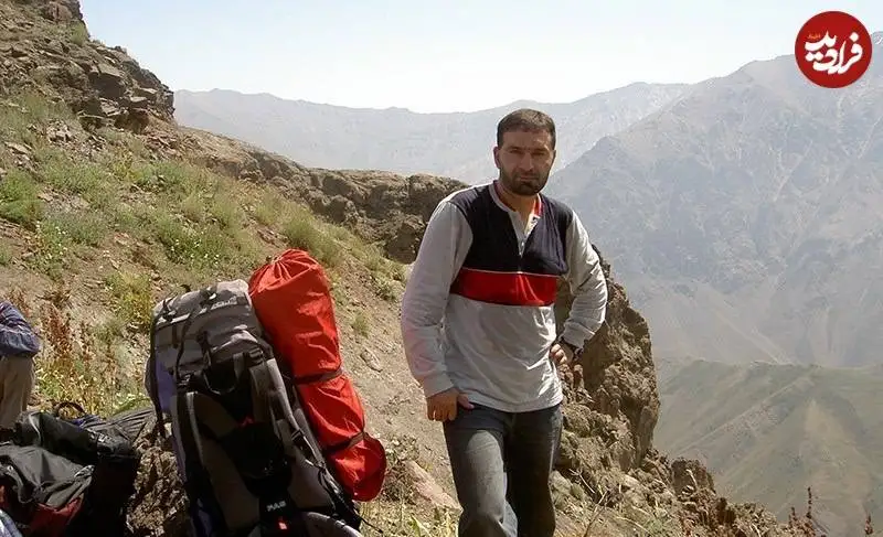 عکس؛ سفر در زمان؛ «پدر صنعت موشکی ایران» در حال کوهنوردی در اطراف تهران»؛ دهه 80