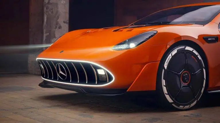 تصاویر؛ رونمایی از مرسدس amg gt xx؛ سوپر سدان برقی با زبان طراحی جدید