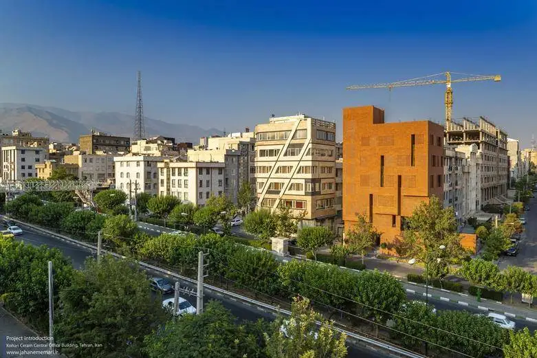تصاویر؛ آجر عینکی: معماری خاص در شهر تهران؛ رتبه اول جایزه معمار در بخش ساختمان های عمومی