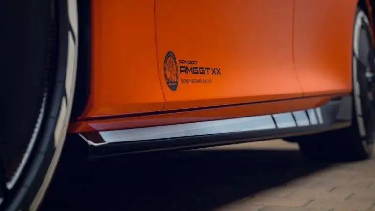 تصاویر؛ رونمایی از مرسدس amg gt xx؛ سوپر سدان برقی با زبان طراحی جدید