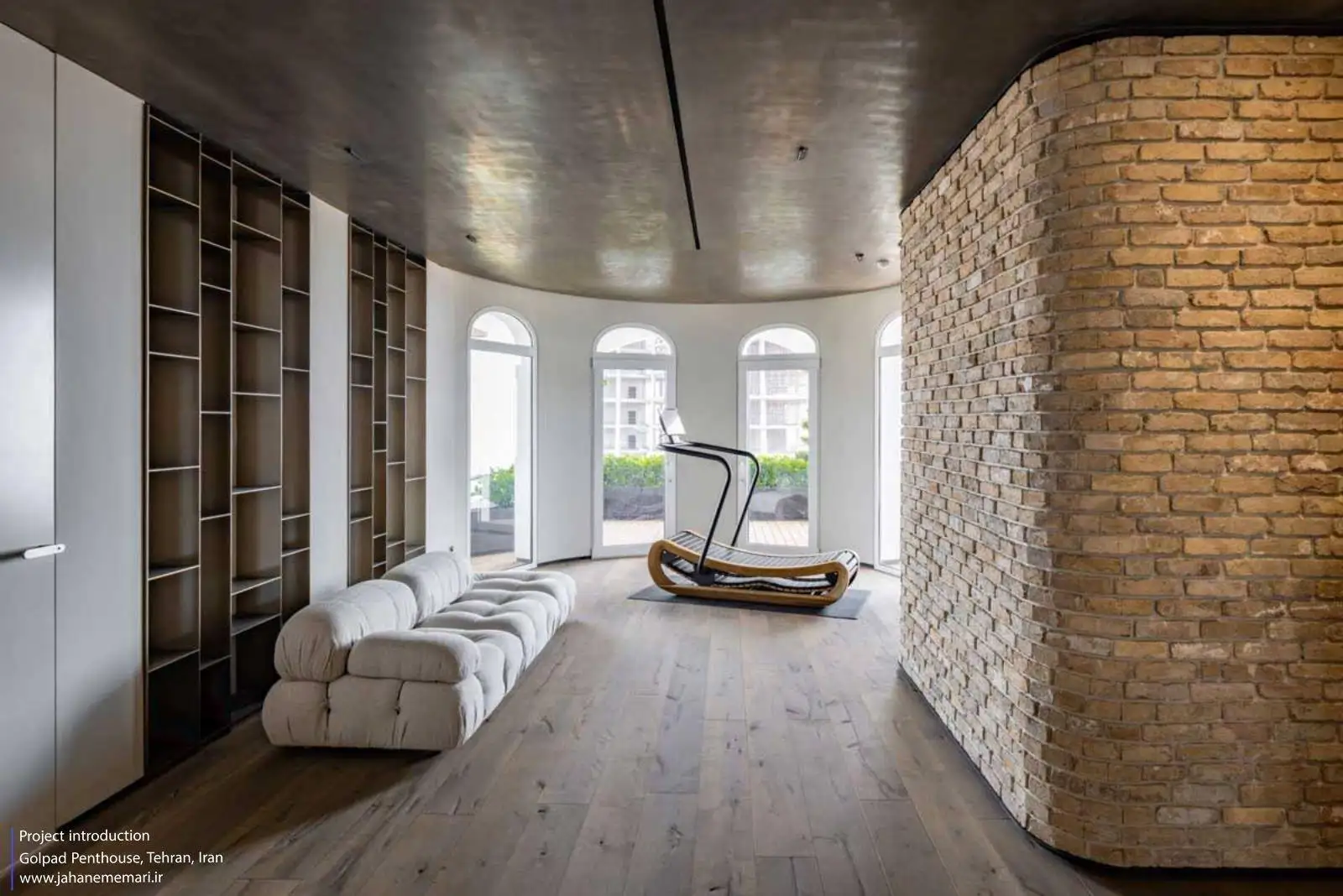 تصاویر؛ طراحی داخلی خاص و متفاوت یک پنت هاوس در الهیه تهران 