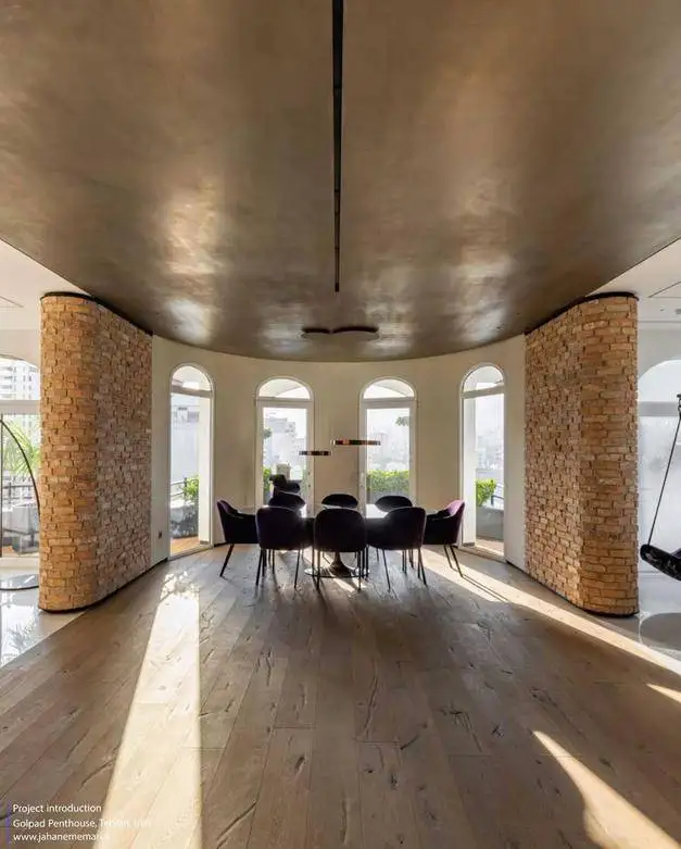 تصاویر؛ طراحی داخلی خاص و متفاوت یک پنت هاوس در الهیه تهران 