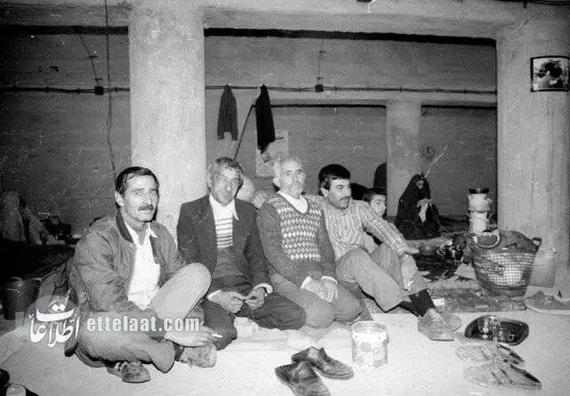 تصاویر؛ سفر در زمان؛ گزارش خواندنی و عکس های دیدنی از روزگاری که تهرانی ها در پناهگاه زندگی می کردند