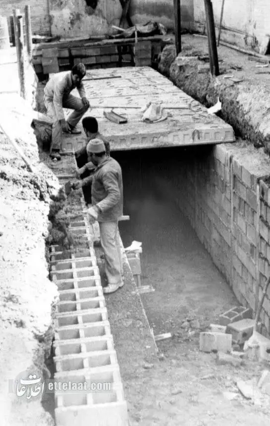 تصاویر؛ سفر در زمان؛ گزارش خواندنی و عکس های دیدنی از روزگاری که تهرانی ها در پناهگاه زندگی می کردند