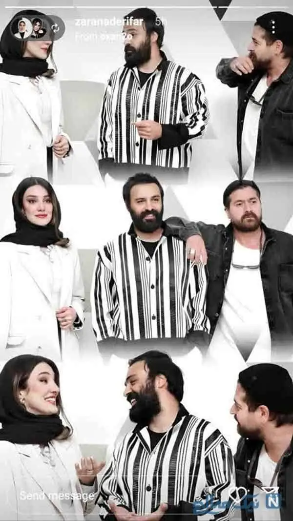 اولین روز هفته با چهره های برتر سینما / تولد فرزند سپند امیرسلیمانی و مونا کرمی؛ حامد بهداد و لیلا حاتمی در پیرپسر؛ پویا امینی و پسرش؛ مهران غفوریان و دخترش و سامان صفاری