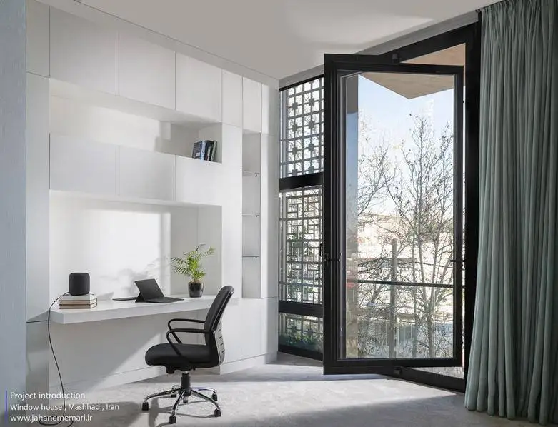 تصاویر؛ "پنجره خانه" ؛ معماری زیبای یک سازه در مشهد