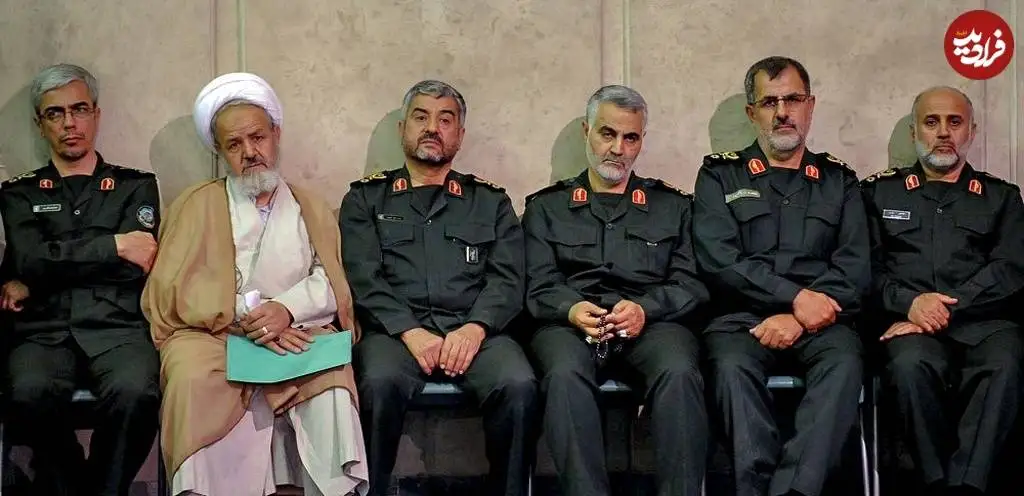 عکس؛ سفر در زمان؛ «سرلشکر رشید و سرلشکر باقری» در یک دیدار رسمی؛ دهه 90