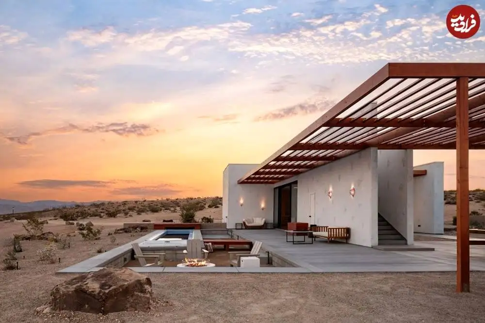 تصاویر؛ معماری سادۀ یک «قصر» در بیابان