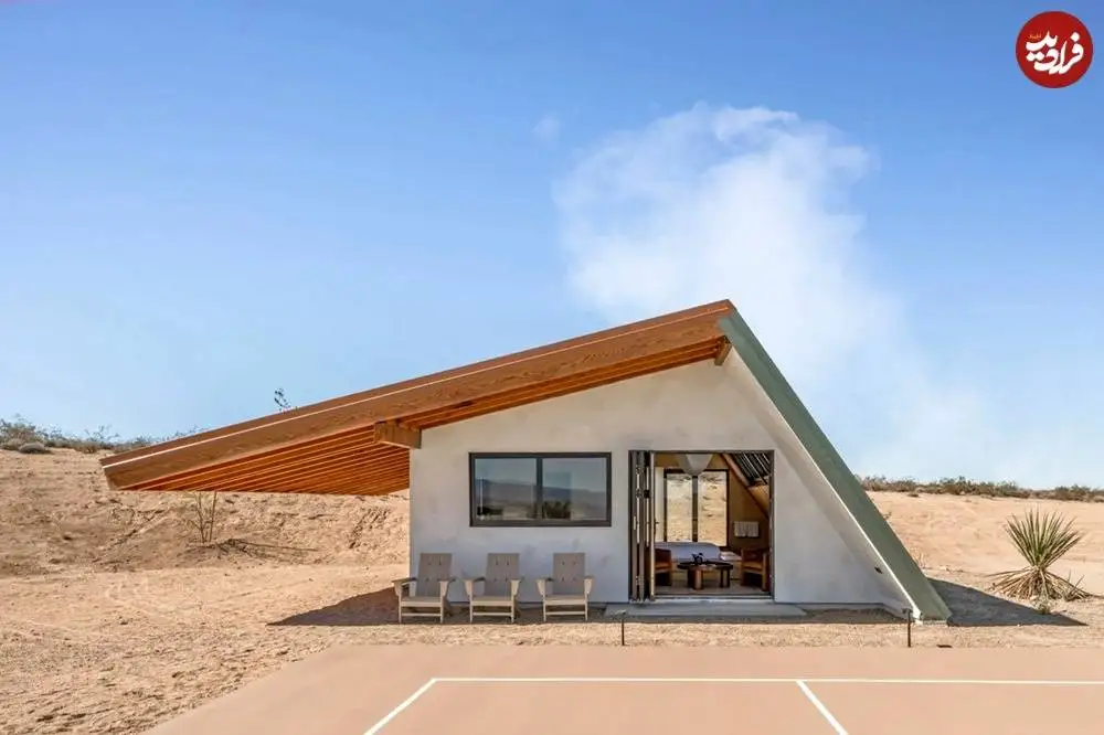 تصاویر؛ معماری سادۀ یک «قصر» در بیابان