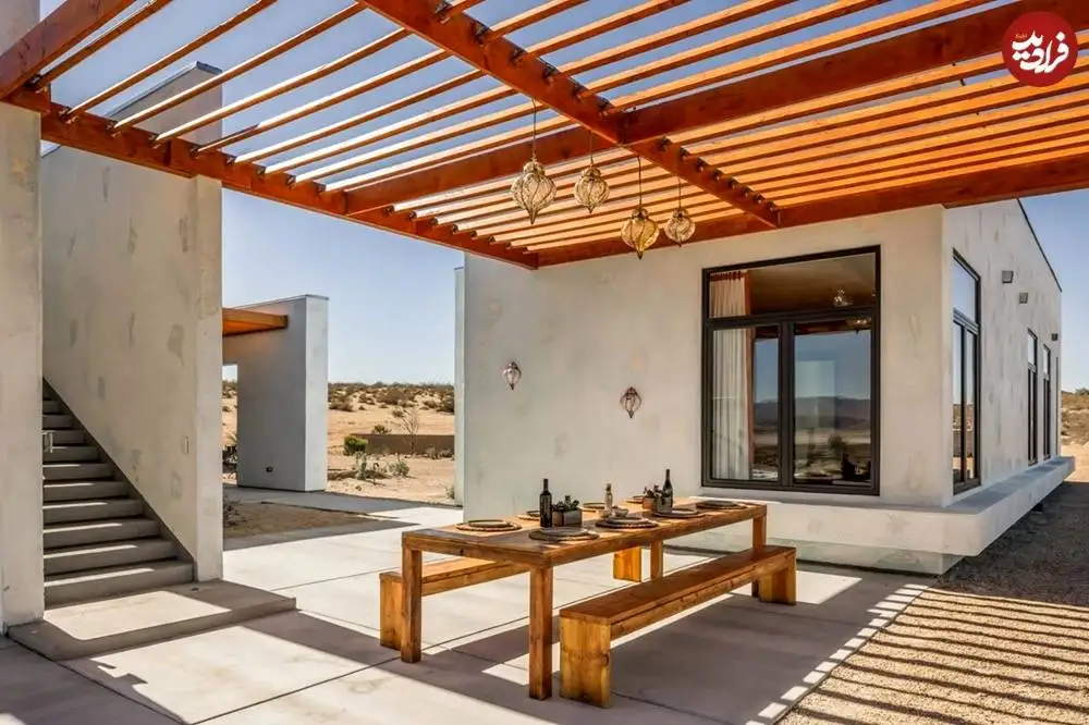 تصاویر؛ معماری سادۀ یک «قصر» در بیابان