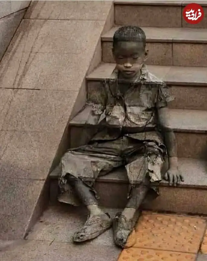 تصاویر؛ هنر خیابانی؛ شاهکارهایی که «کودکان نامرئی» را به تصویر کشیده اند