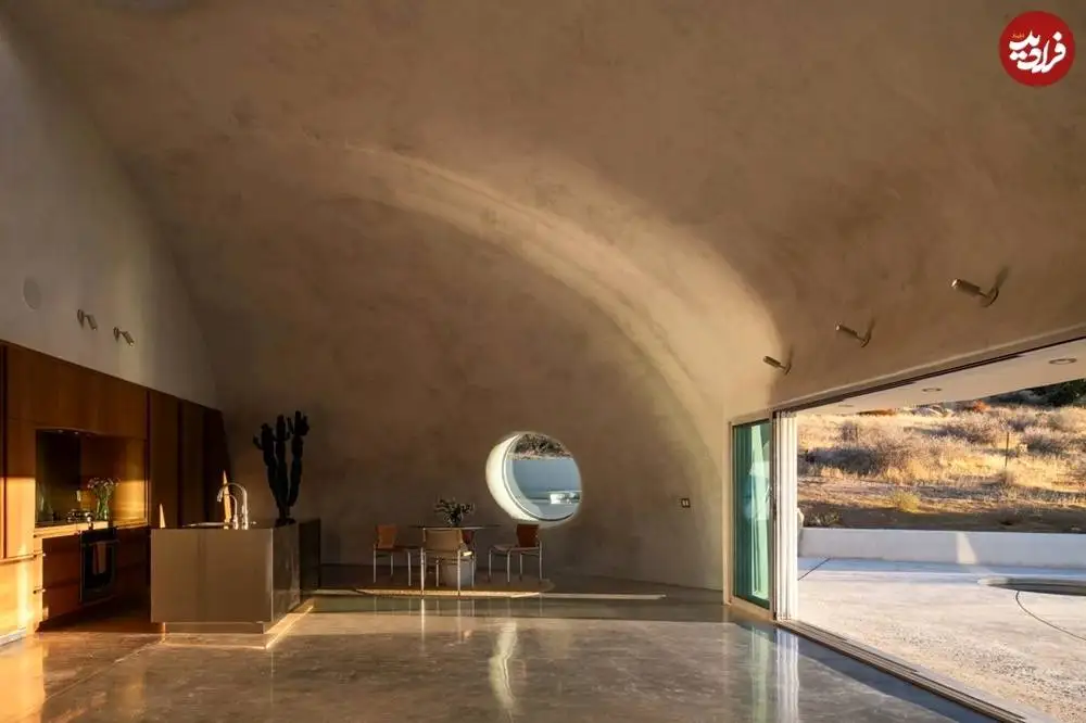 تصاویر؛ معماری «فرازمینی» یک ویلا در بیابان